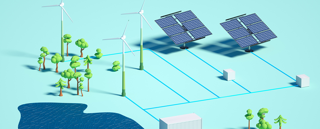 太陽光発電、風力発電開発